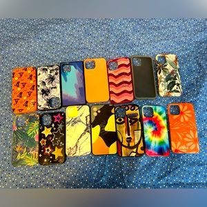 LOTS IPHONE 12 MINI PHONE CASES